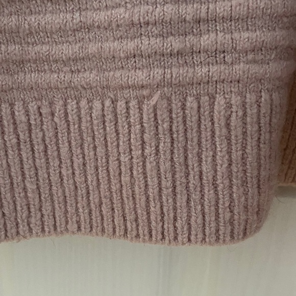 Madewell Dusty Lavender Purple Cowl Neck Sweater - Picture 7 of 10